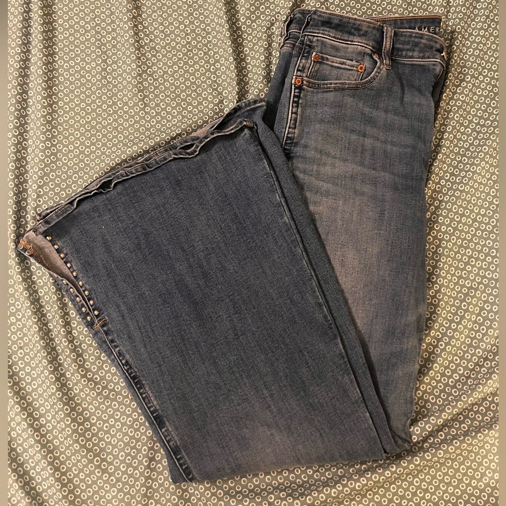 American Eagle Festival Flare jeans size 14